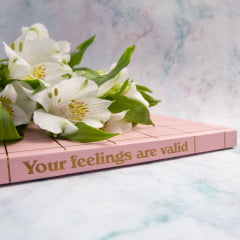 Moleskine Your feelings are valid - Rosa e Mostarda Moleskine Your feelings are valid - Rosa e Mostarda