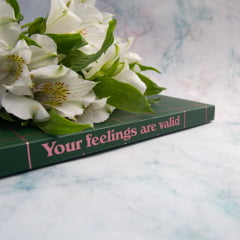 Moleskine Your feelings are valid - Verde e Rosa Moleskine Your feelings are valid - Verde e Rosa
